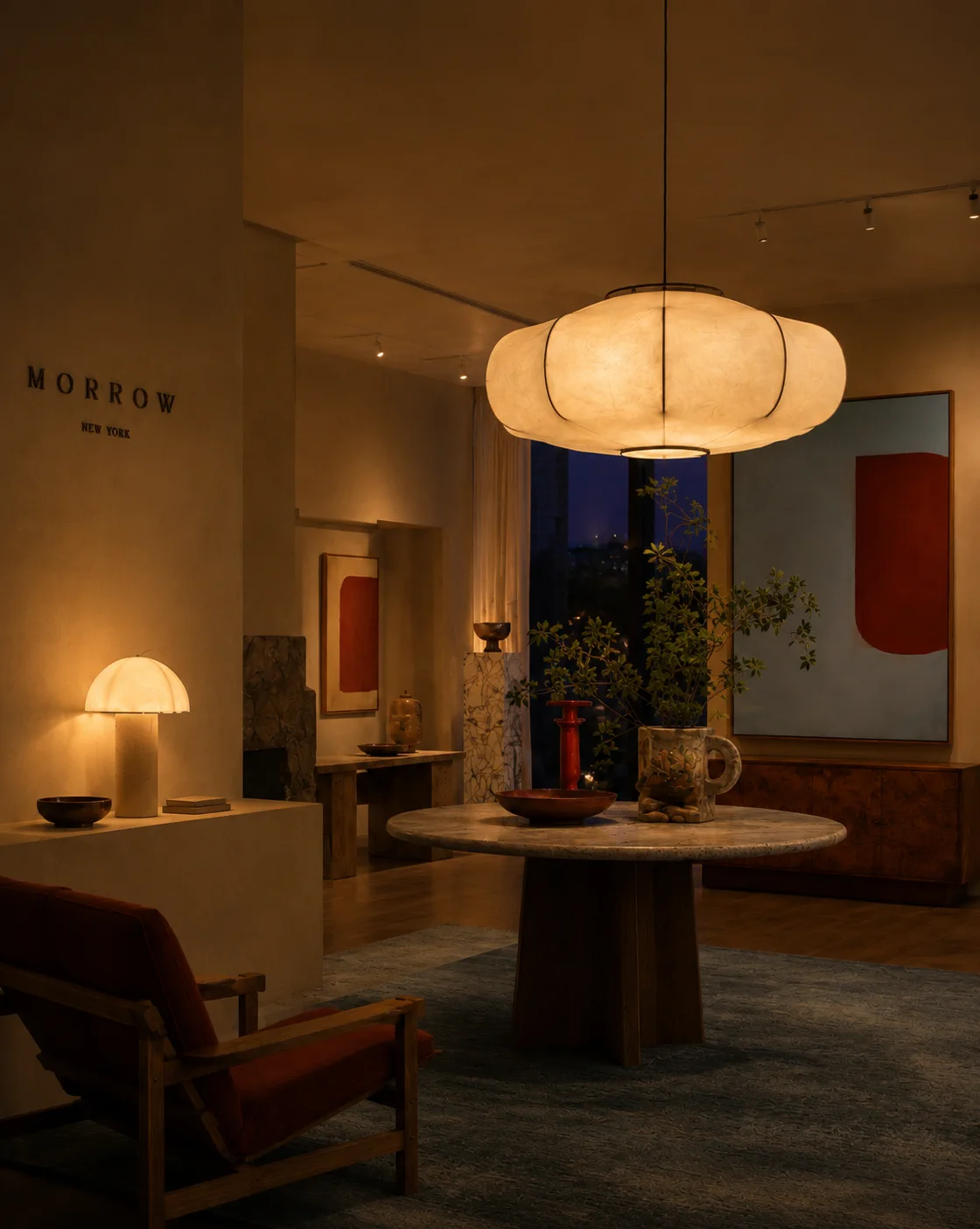 Morrow House interior